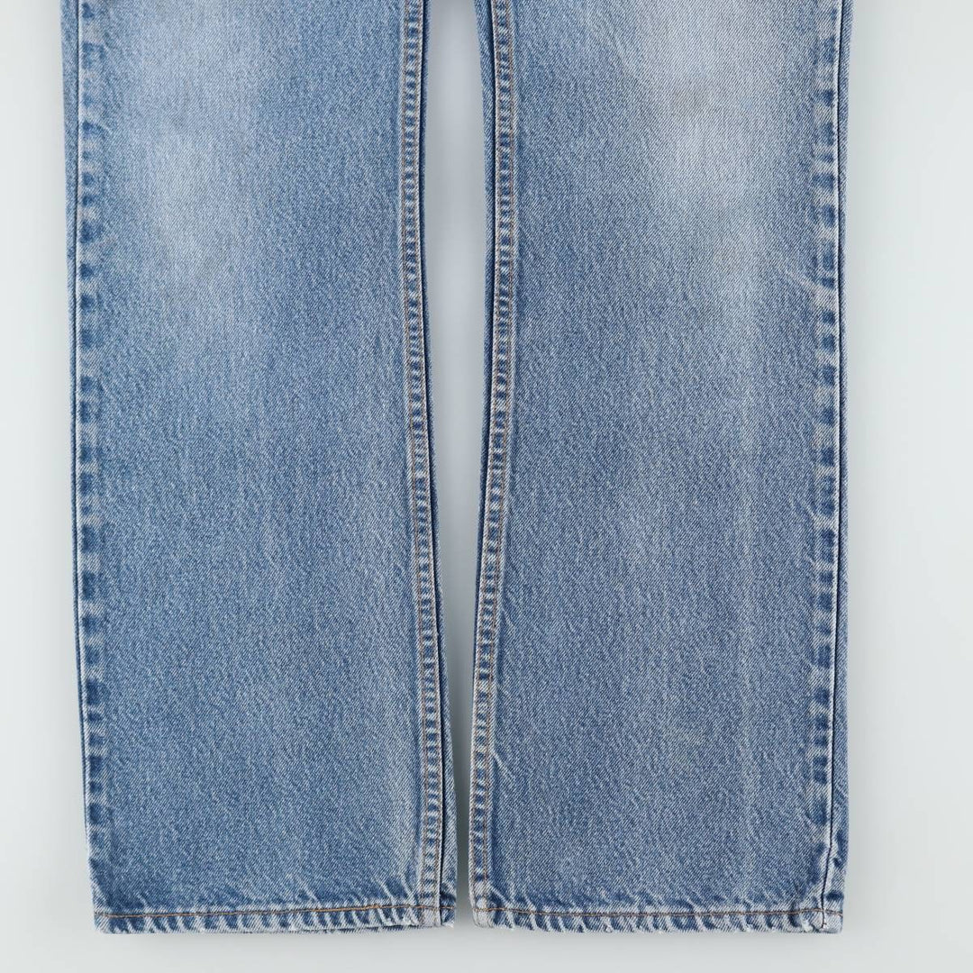 2000'S Levi's 517 Boot Cut Denim Pants, Made in USA, Men's Size W31 cotton blue type Vintage Second Hand
