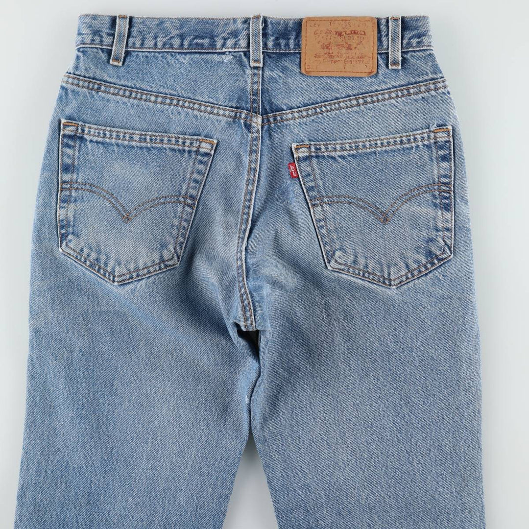 2000'S Levi's 517 Boot Cut Denim Pants, Made in USA, Men's Size W31 cotton blue type Vintage Second Hand