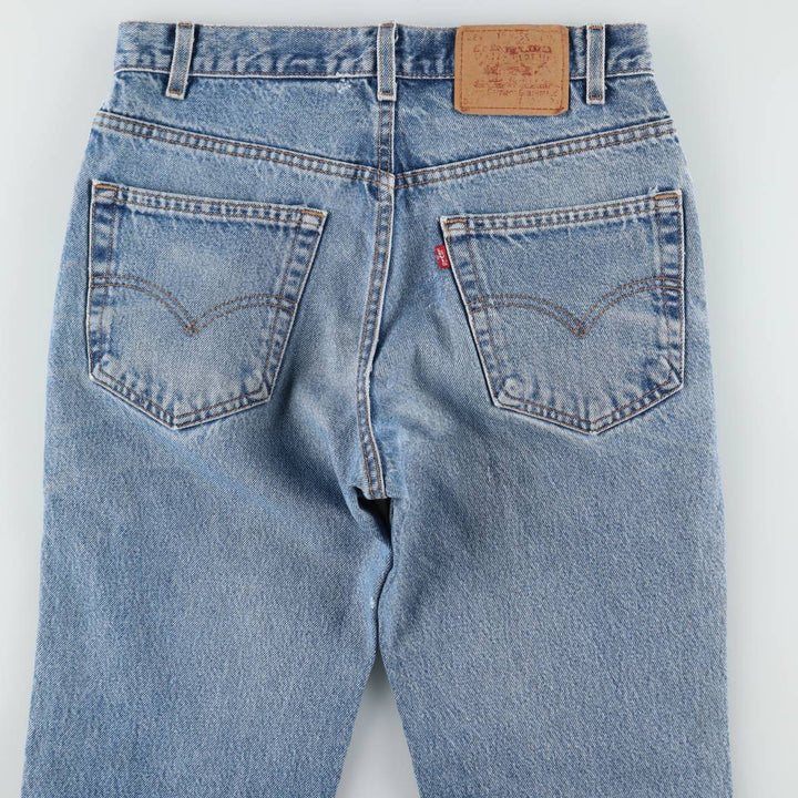 2000'S Levi's 517 Boot Cut Denim Pants, Made in USA, Men's Size W31 cotton blue type Vintage Second Hand