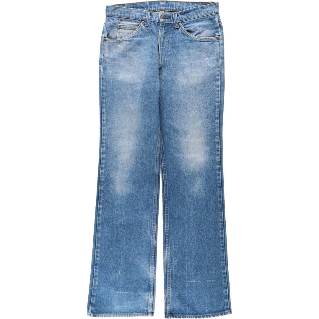 ~90'S Levi's Orange Tab Flare Cut Denim Pants, Men's W32 (approx.) unclear blue type Vintage Second Hand