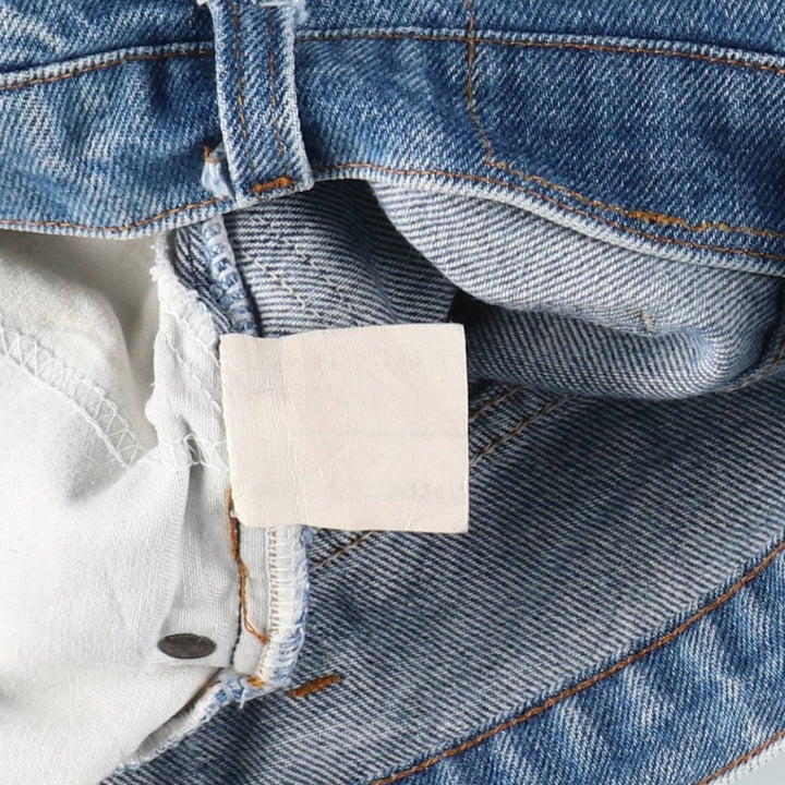 ~90'S Levi's Orange Tab Flare Cut Denim Pants, Men's W32 (approx.) unclear blue type Vintage Second Hand