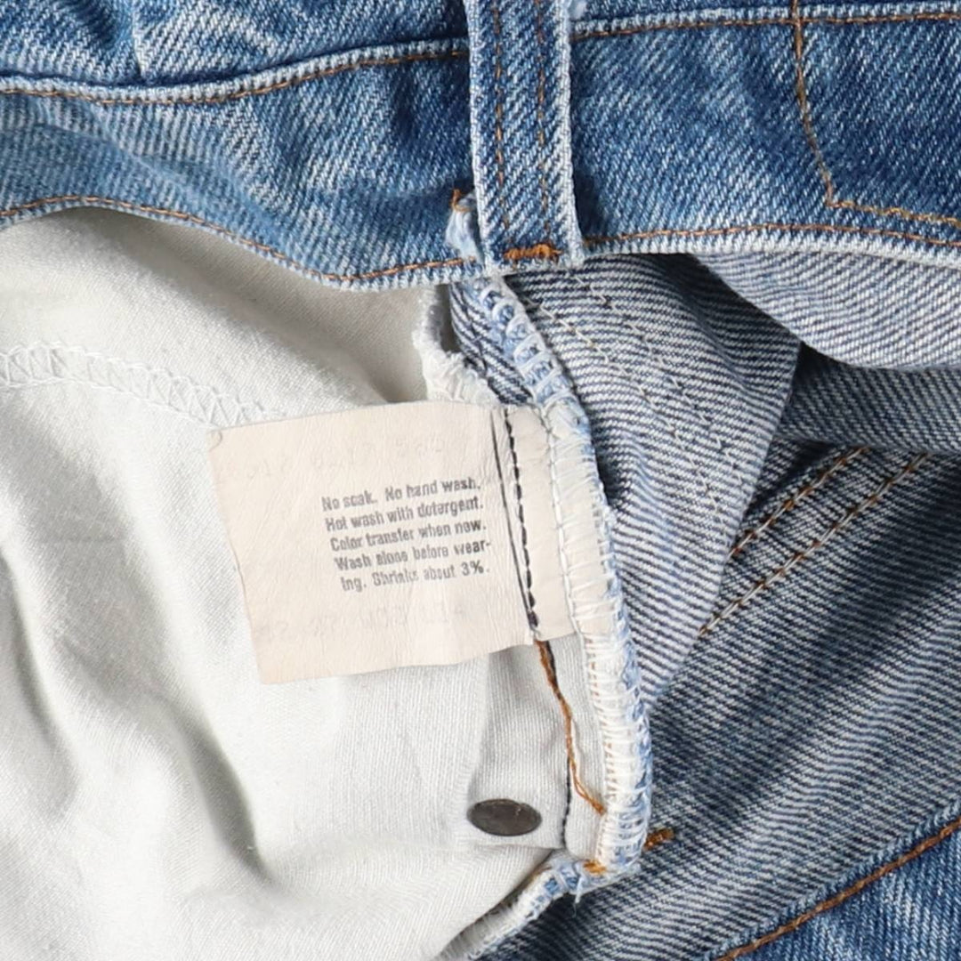 ~90'S Levi's Orange Tab Flare Cut Denim Pants, Men's W32 (approx.) unclear blue type Vintage Second Hand