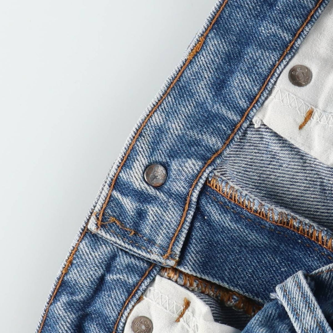 ~90'S Levi's Orange Tab Flare Cut Denim Pants, Men's W32 (approx.) unclear blue type Vintage Second Hand