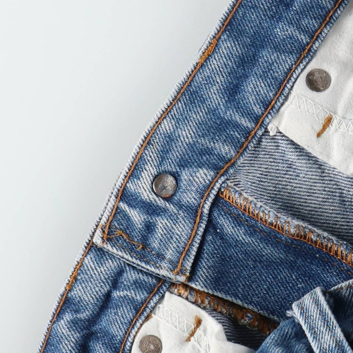 ~90'S Levi's Orange Tab Flare Cut Denim Pants, Men's W32 (approx.) unclear blue type Vintage Second Hand