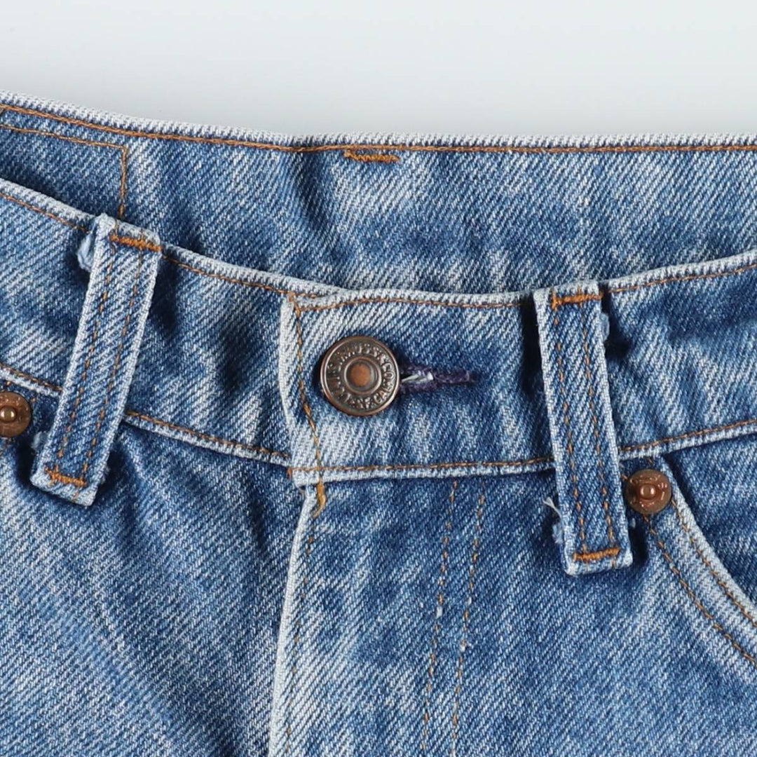 ~90'S Levi's Orange Tab Flare Cut Denim Pants, Men's W32 (approx.) unclear blue type Vintage Second Hand