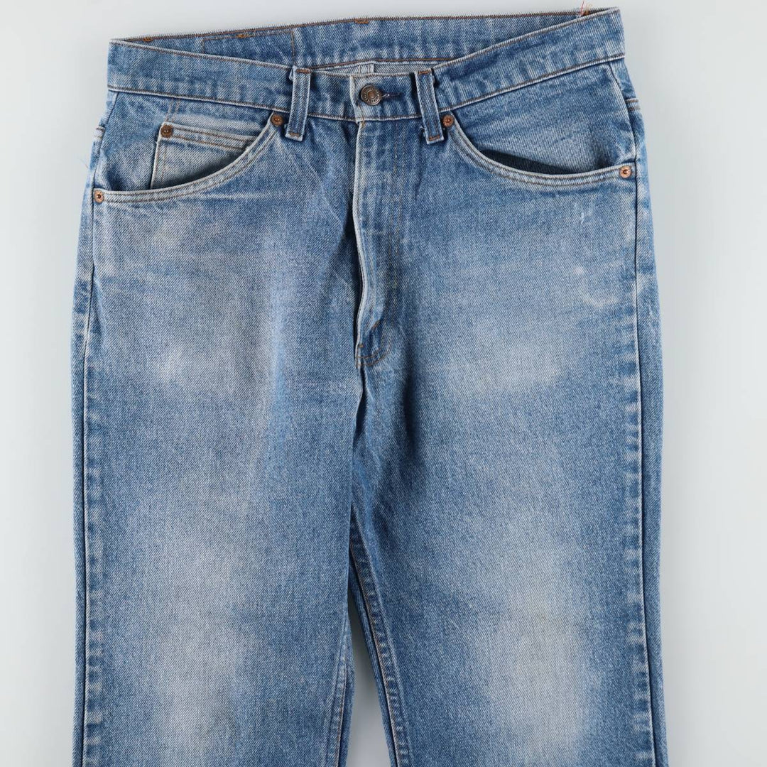 ~90'S Levi's Orange Tab Flare Cut Denim Pants, Men's W32 (approx.) unclear blue type Vintage Second Hand