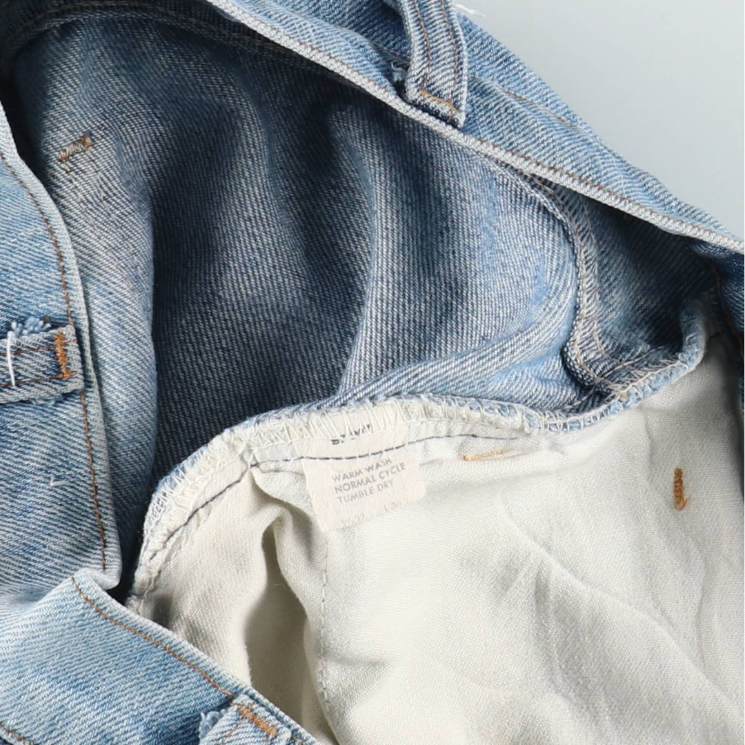 ~90'S Levi's 40646-0913 Orange Tab Bell-Bottom Denim Pants, Men's W32 (approx.), Vintage unclear blue type Vintage Second Hand