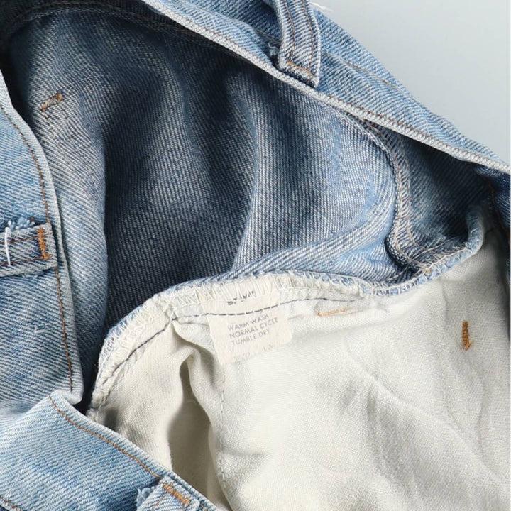 ~90'S Levi's 40646-0913 Orange Tab Bell-Bottom Denim Pants, Men's W32 (approx.), Vintage unclear blue type Vintage Second Hand