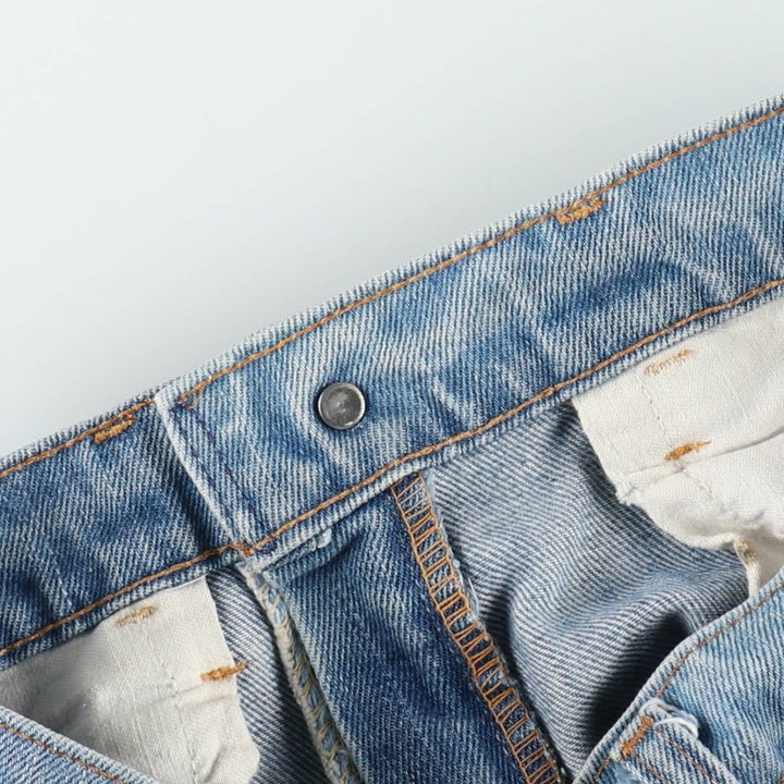 ~90'S Levi's 40646-0913 Orange Tab Bell-Bottom Denim Pants, Men's W32 (approx.), Vintage unclear blue type Vintage Second Hand