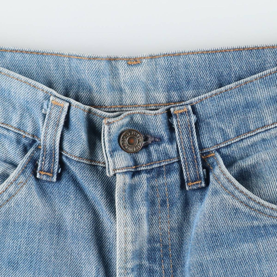~90'S Levi's 40646-0913 Orange Tab Bell-Bottom Denim Pants, Men's W32 (approx.), Vintage unclear blue type Vintage Second Hand