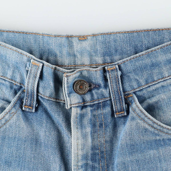 ~90'S Levi's 40646-0913 Orange Tab Bell-Bottom Denim Pants, Men's W32 (approx.), Vintage unclear blue type Vintage Second Hand