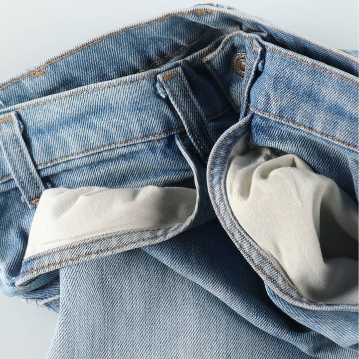 ~90'S Levi's 40646-0913 Orange Tab Bell-Bottom Denim Pants, Men's W32 (approx.), Vintage unclear blue type Vintage Second Hand