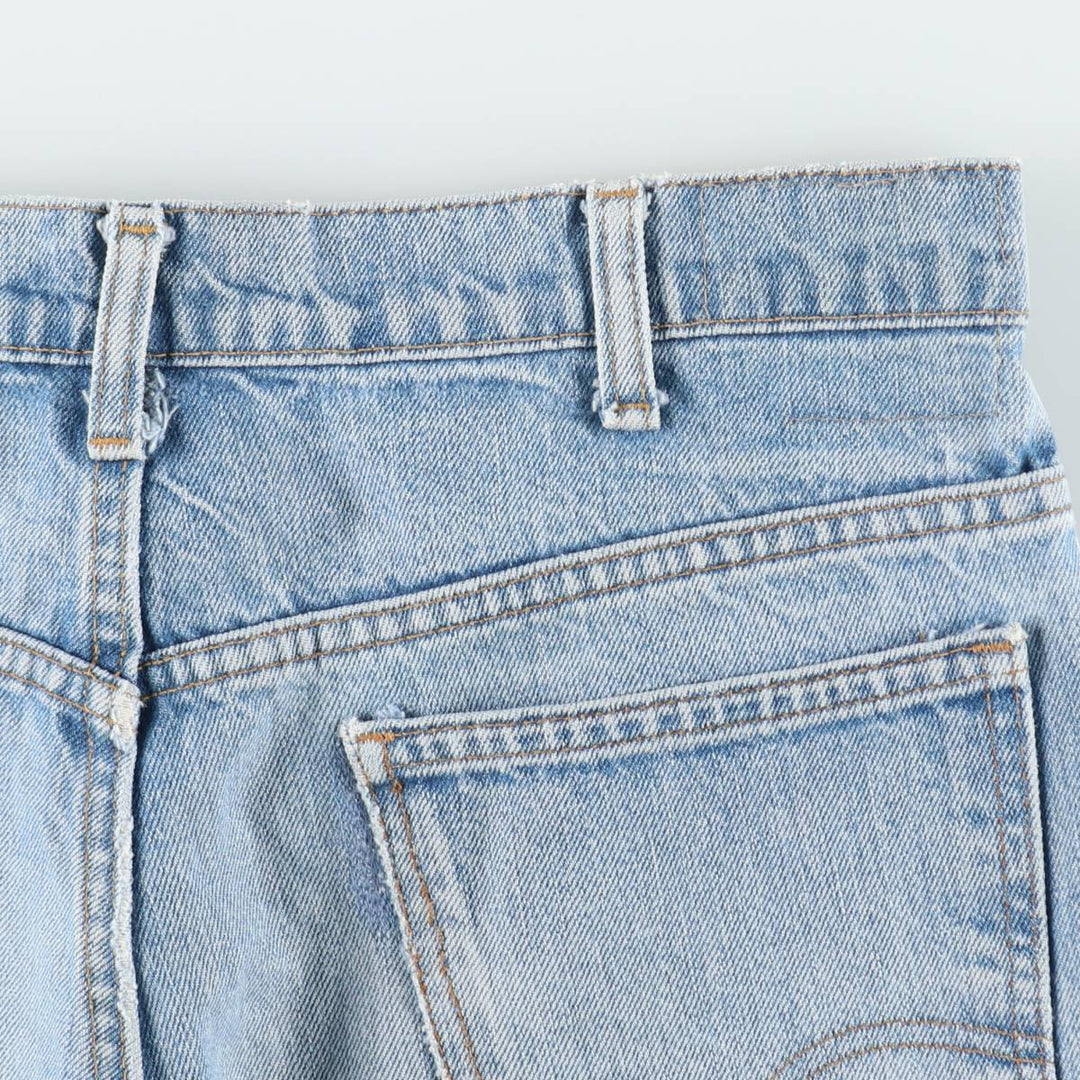 1990'S Levi's 20517-0217 Bootcut Denim Pants, Men's Size W34 (approx.), Vintage unclear blue type Vintage Second Hand