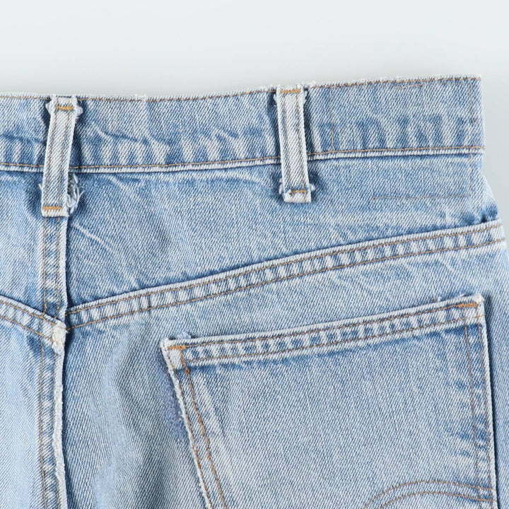 1990'S Levi's 20517-0217 Bootcut Denim Pants, Men's Size W34 (approx.), Vintage unclear blue type Vintage Second Hand