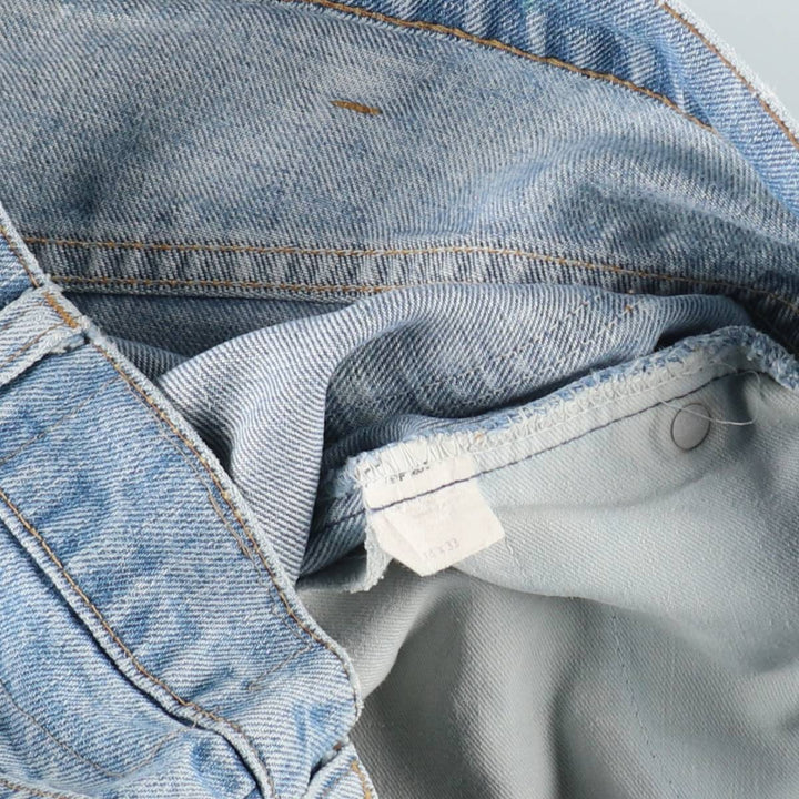 1990'S Levi's 20517-0217 Bootcut Denim Pants, Men's Size W34 (approx.), Vintage unclear blue type Vintage Second Hand