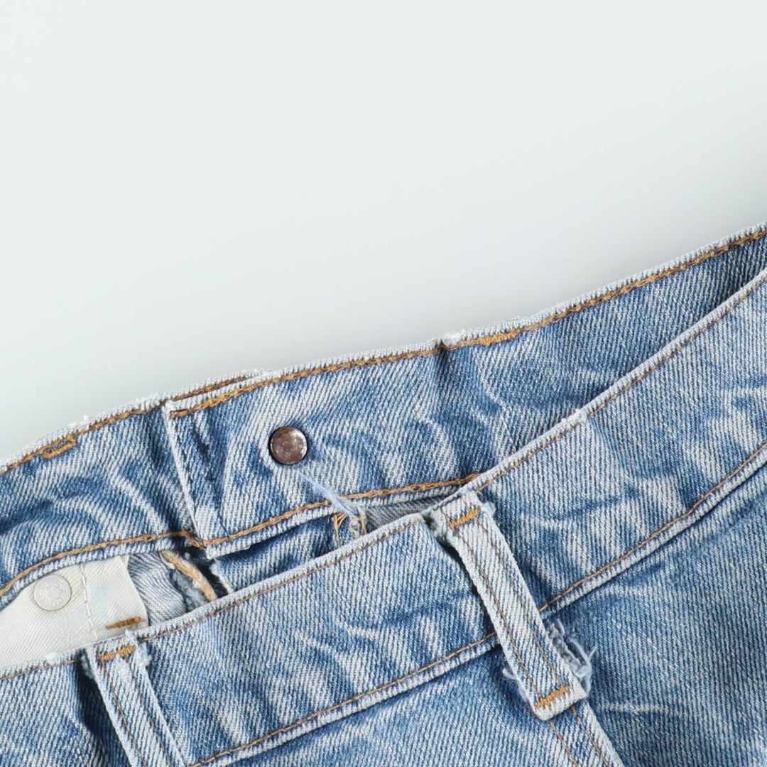 1990'S Levi's 20517-0217 Bootcut Denim Pants, Men's Size W34 (approx.), Vintage unclear blue type Vintage Second Hand