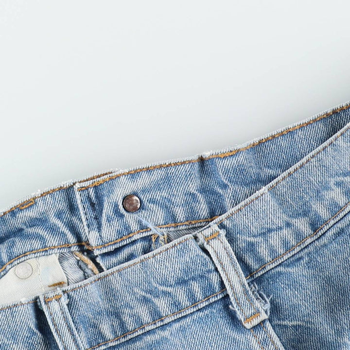 1990'S Levi's 20517-0217 Bootcut Denim Pants, Men's Size W34 (approx.), Vintage unclear blue type Vintage Second Hand