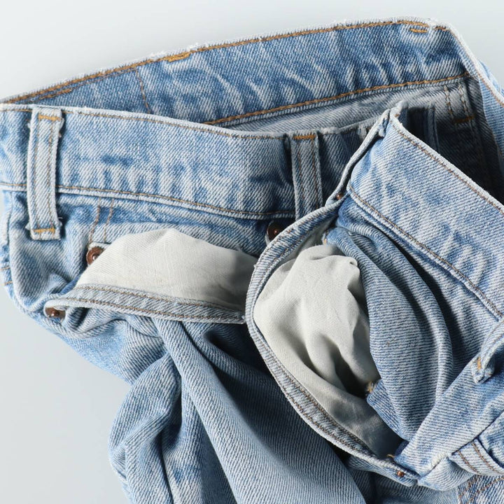 1990'S Levi's 20517-0217 Bootcut Denim Pants, Men's Size W34 (approx.), Vintage unclear blue type Vintage Second Hand
