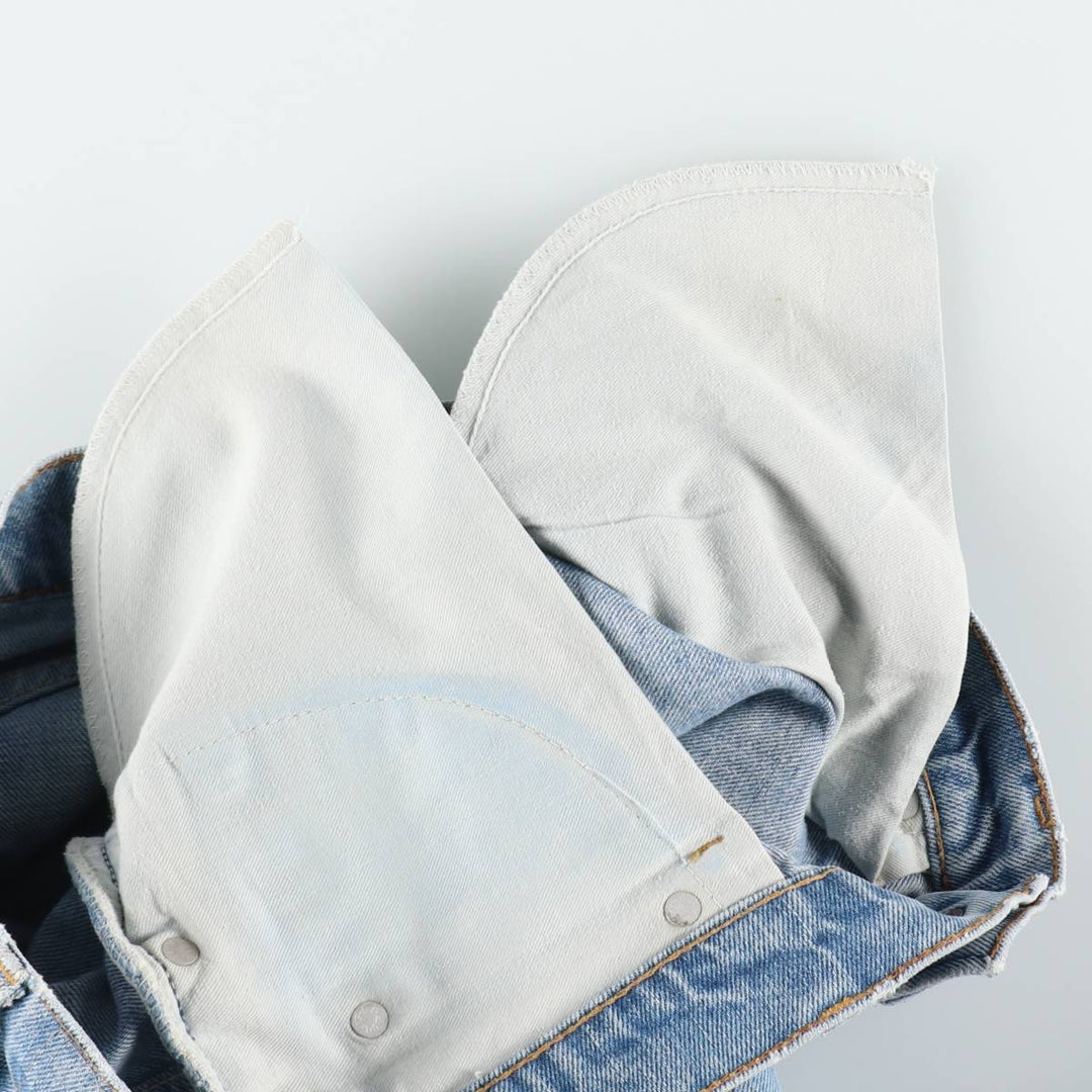 1990'S Levi's 20517-0217 Bootcut Denim Pants, Men's Size W34 (approx.), Vintage unclear blue type Vintage Second Hand