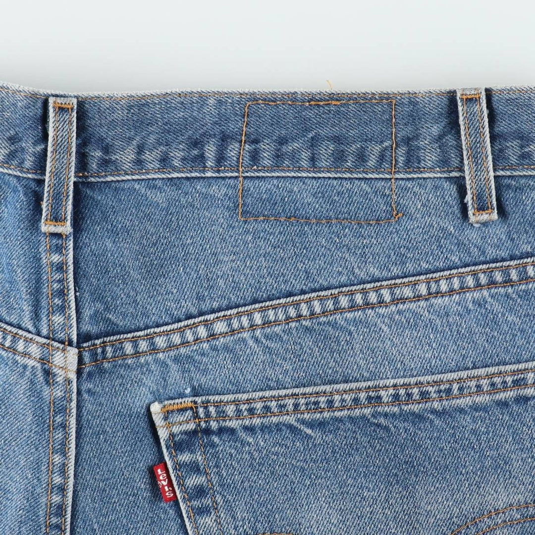 2000'S Levi's 517 Bootcut Denim Pants, Made in USA, Men's Size W37 (approx.) cotton blue type Vintage Second Hand