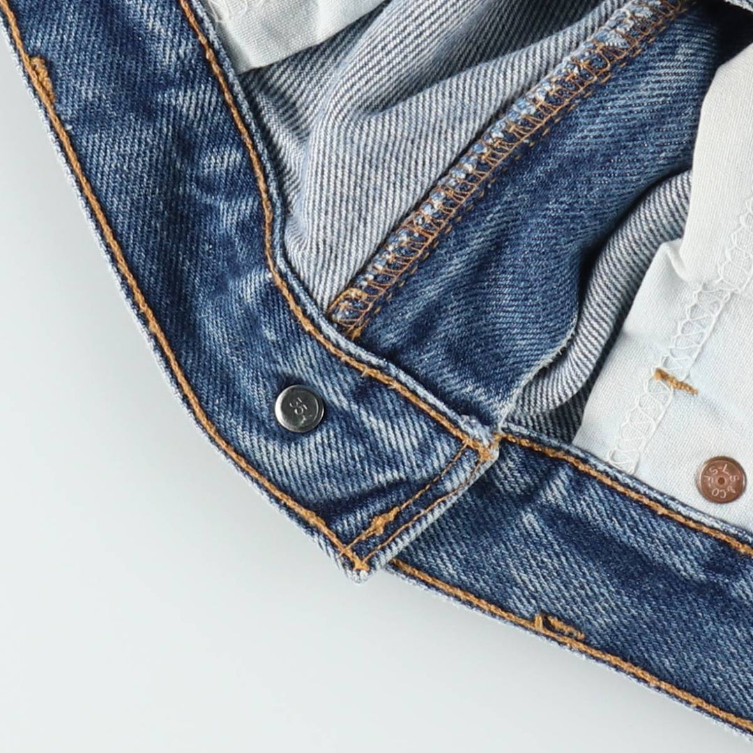 2000'S Levi's 517 Bootcut Denim Pants, Made in USA, Men's Size W37 (approx.) cotton blue type Vintage Second Hand
