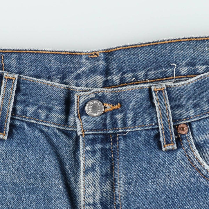 2000'S Levi's 517 Bootcut Denim Pants, Made in USA, Men's Size W37 (approx.) cotton blue type Vintage Second Hand
