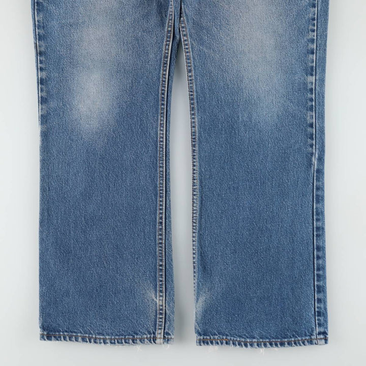 2000'S Levi's 517 Bootcut Denim Pants, Made in USA, Men's Size W37 (approx.) cotton blue type Vintage Second Hand