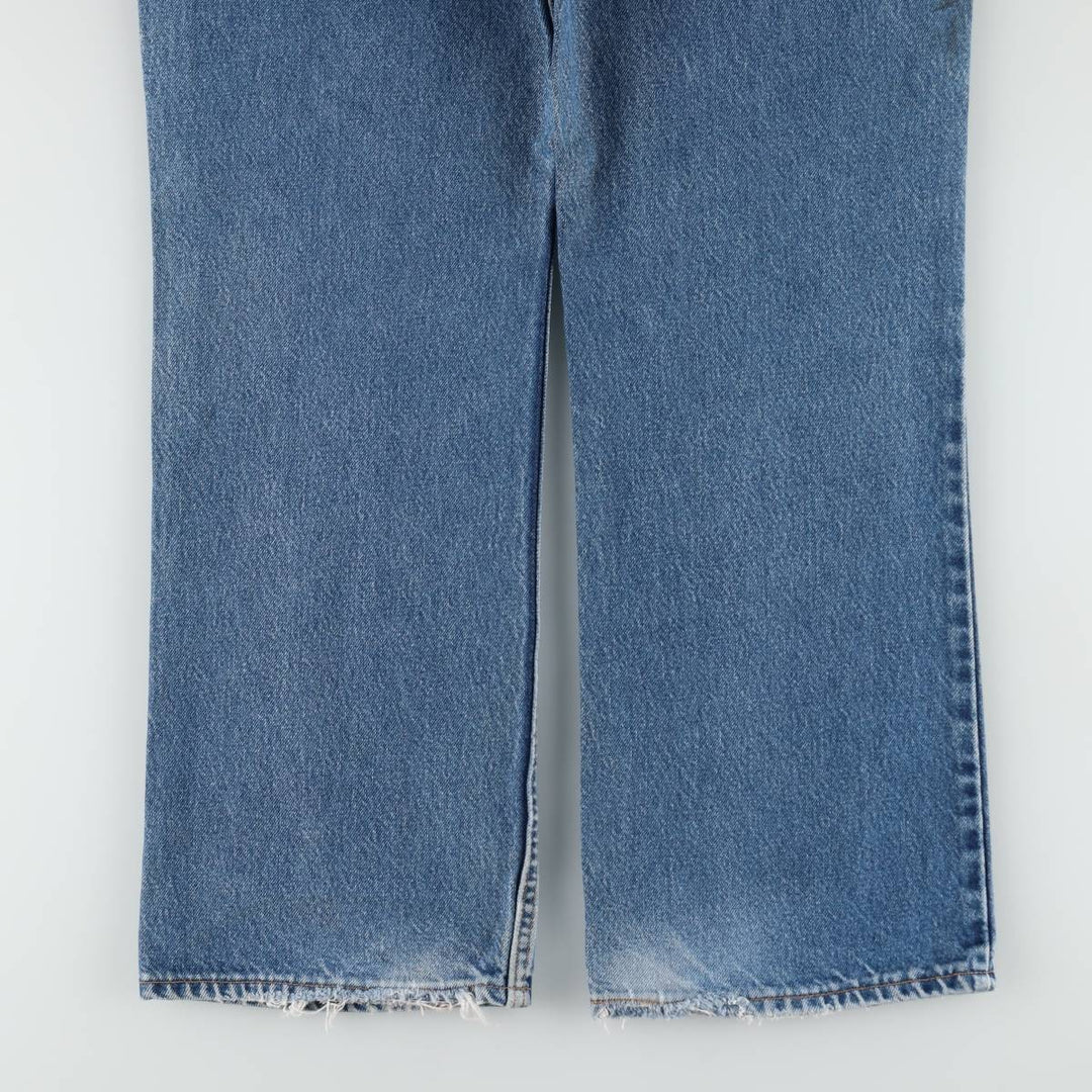 2000'S Levi's 517 Bootcut Denim Pants, Made in USA, Men's Size W37 (approx.) cotton blue type Vintage Second Hand