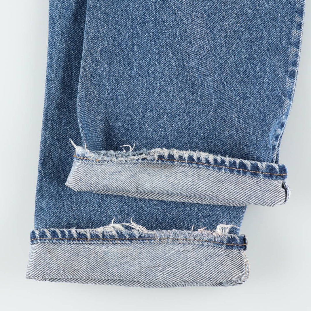 2000'S Levi's 517 Bootcut Denim Pants, Made in USA, Men's Size W37 (approx.) cotton blue type Vintage Second Hand