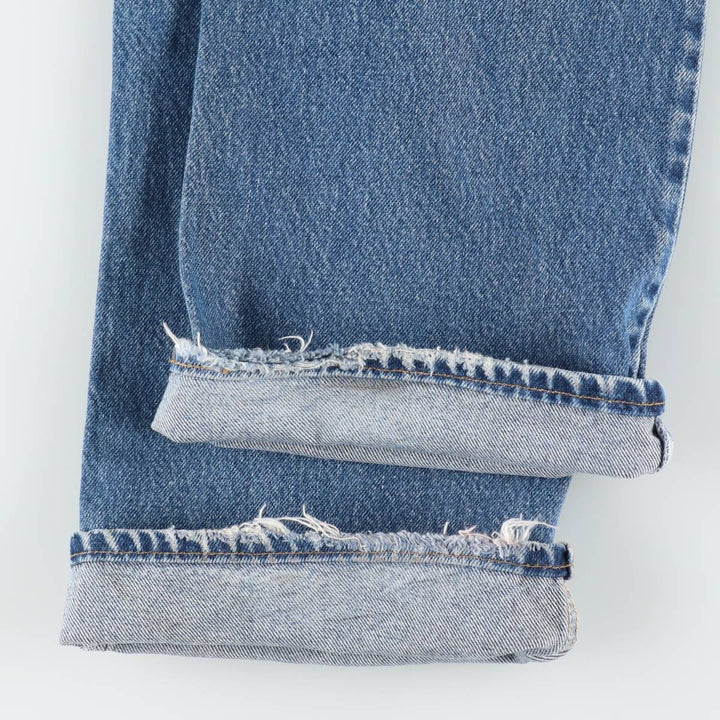 2000'S Levi's 517 Bootcut Denim Pants, Made in USA, Men's Size W37 (approx.) cotton blue type Vintage Second Hand