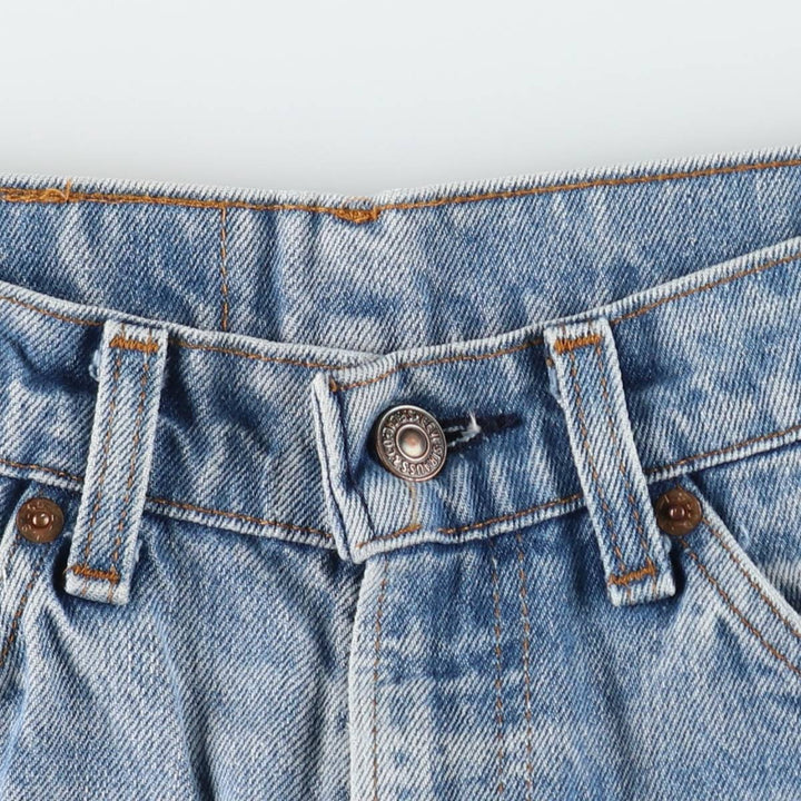 ~90'S Levi's 20517-0217 Orange Tab Bootcut Denim Pants, Made in USA, Men's W30 equivalent, Vintage cotton blue type Vintage Second Hand