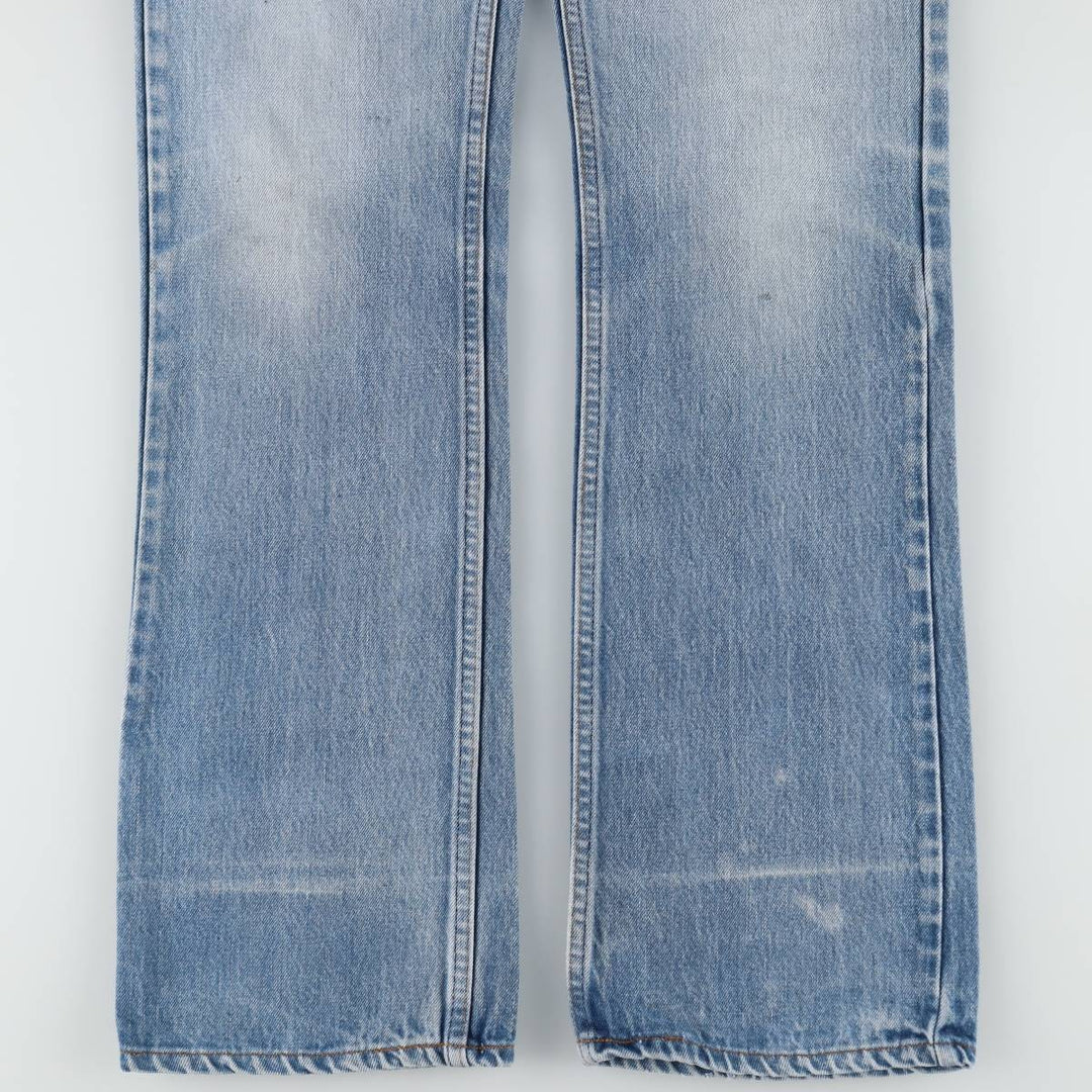 ~90'S Levi's 20517-0217 Orange Tab Bootcut Denim Pants, Made in USA, Men's W30 equivalent, Vintage cotton blue type Vintage Second Hand