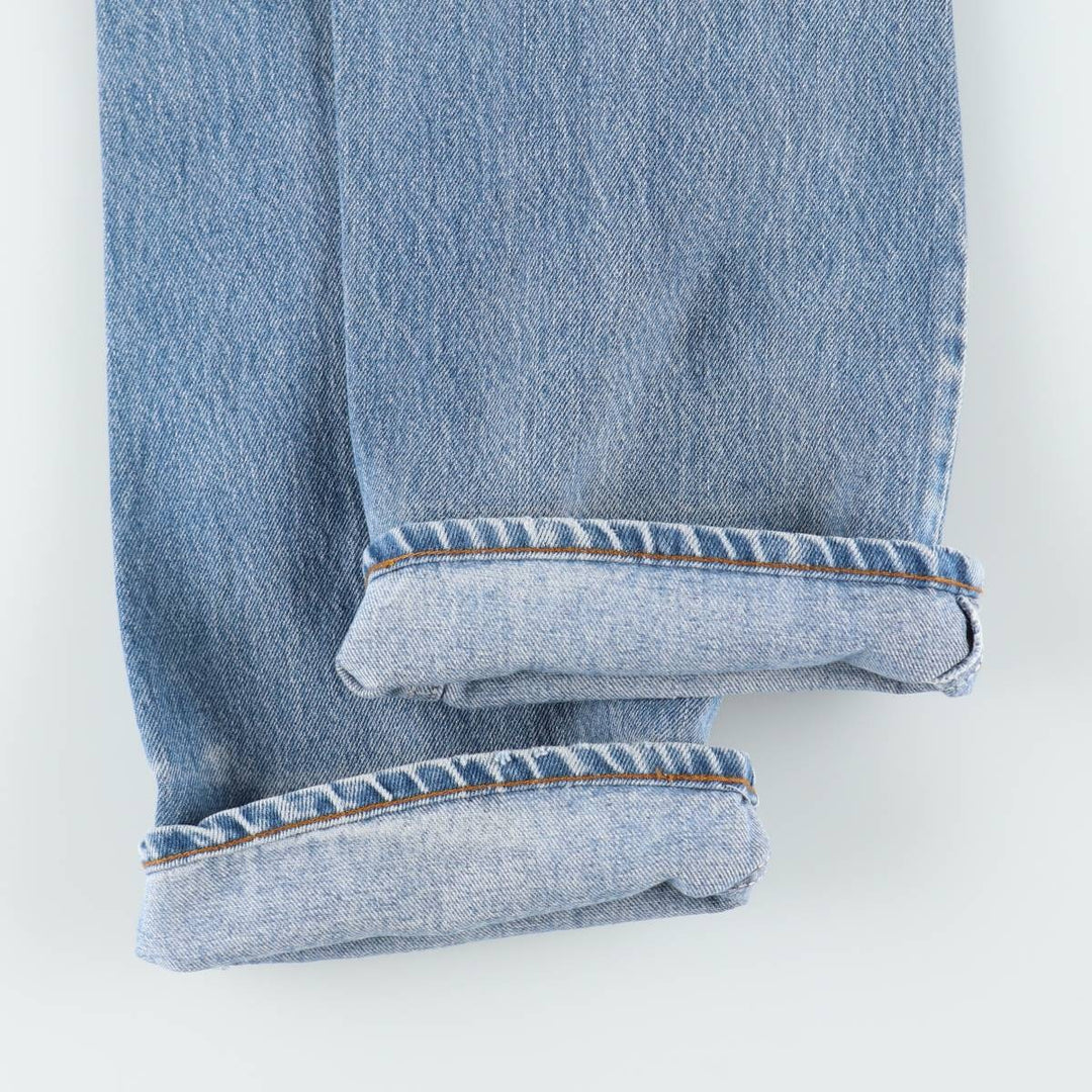 ~90'S Levi's 20517-0217 Orange Tab Bootcut Denim Pants, Made in USA, Men's W30 equivalent, Vintage cotton blue type Vintage Second Hand