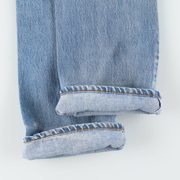 ~90'S Levi's 20517-0217 Orange Tab Bootcut Denim Pants, Made in USA, Men's W30 equivalent, Vintage cotton blue type Vintage Second Hand
