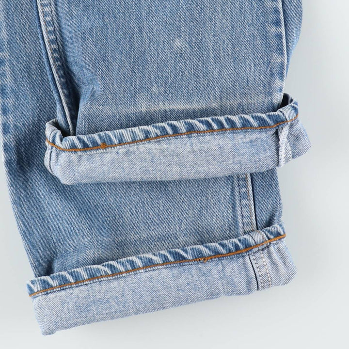 ~90'S Levi's 20517-0217 Orange Tab Bootcut Denim Pants, Made in USA, Men's W30 equivalent, Vintage cotton blue type Vintage Second Hand