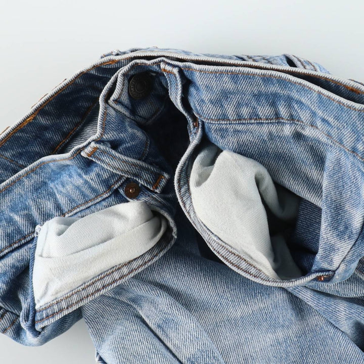 ~90'S Levi's 20517-0217 Orange Tab Bootcut Denim Pants, Made in USA, Men's W30 equivalent, Vintage cotton blue type Vintage Second Hand