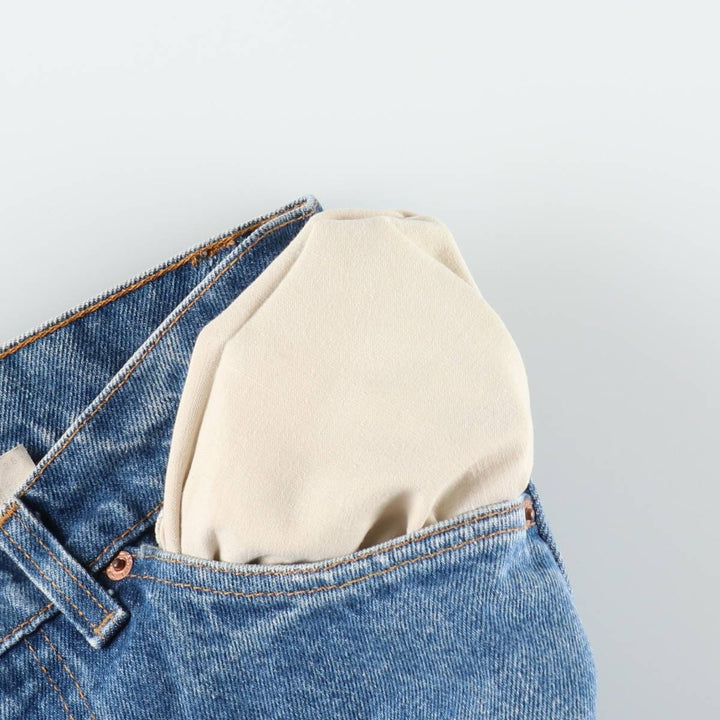 90'S Levi's 20517-0217 Orange Tab Bootcut Denim Pants, Made in USA, Men's, Size W30, Vintage cotton blue type Vintage Second Hand