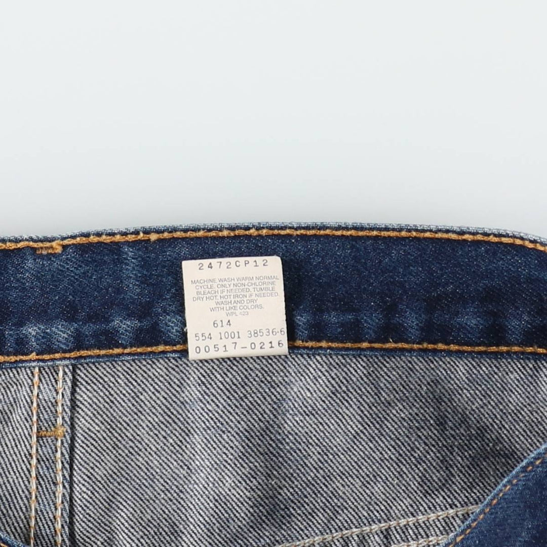 2000'S Levi's 517 Boot Cut Denim Pants, Made in USA, Men's Size 34 cotton blue type Vintage Second Hand