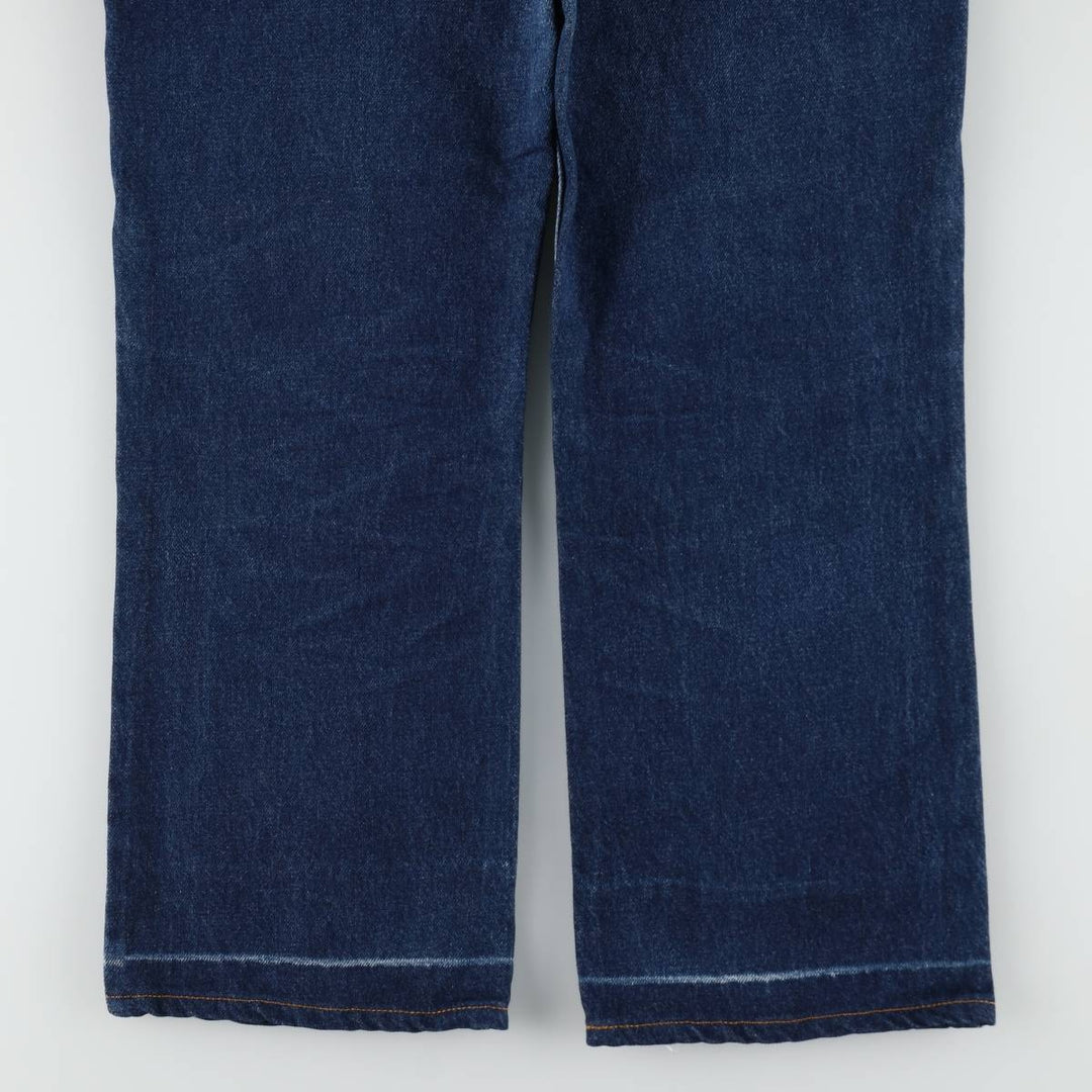 2000'S Levi's 517 Boot Cut Denim Pants, Made in USA, Men's Size 34 cotton blue type Vintage Second Hand
