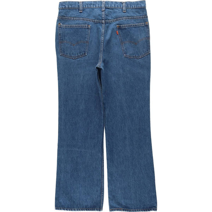 ~90'S Levi's Orange Tab Bootcut Denim Pants, Men's W35 (approx.), Vintage unclear blue type Vintage Second Hand