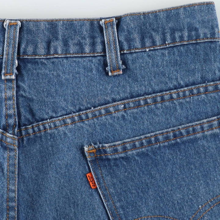 ~90'S Levi's Orange Tab Bootcut Denim Pants, Men's W35 (approx.), Vintage unclear blue type Vintage Second Hand