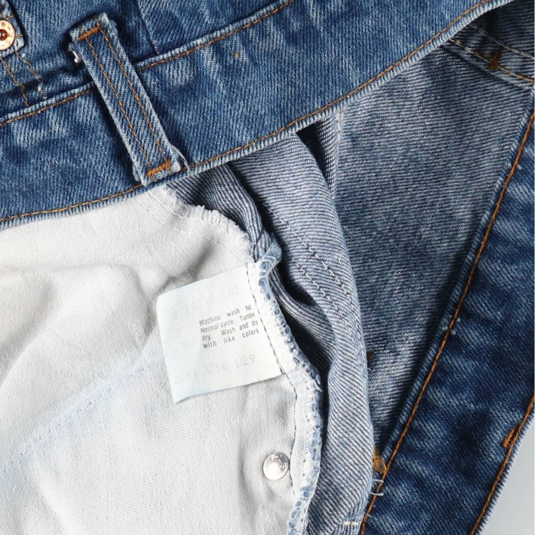 ~90'S Levi's Orange Tab Bootcut Denim Pants, Men's W35 (approx.), Vintage unclear blue type Vintage Second Hand