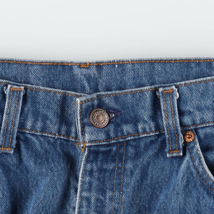 ~90'S Levi's Orange Tab Bootcut Denim Pants, Men's W35 (approx.), Vintage unclear blue type Vintage Second Hand