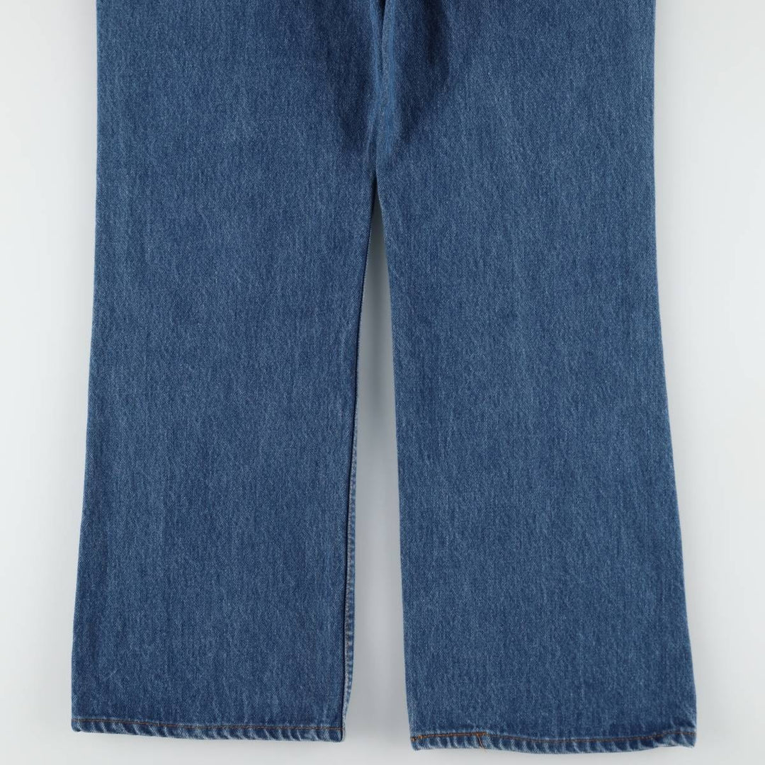 ~90'S Levi's Orange Tab Bootcut Denim Pants, Men's W35 (approx.), Vintage unclear blue type Vintage Second Hand