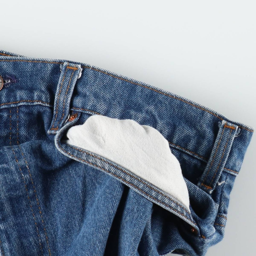~90'S Levi's Orange Tab Bootcut Denim Pants, Men's W35 (approx.), Vintage unclear blue type Vintage Second Hand