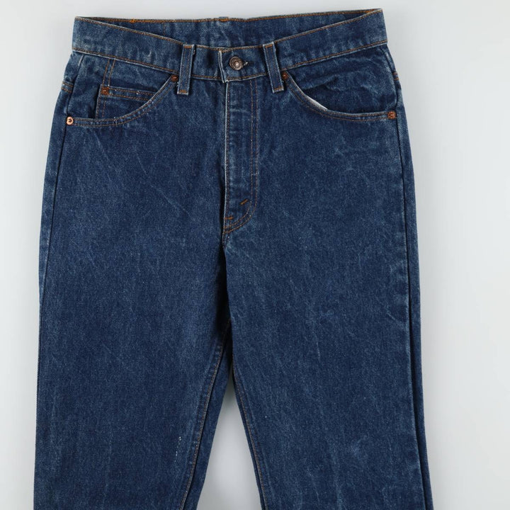 ~90'S Levi's 20517-0217 Orange Tab Bootcut Denim Pants, Made in USA, Men's W30 equivalent, Vintage cotton blue type Vintage Second Hand