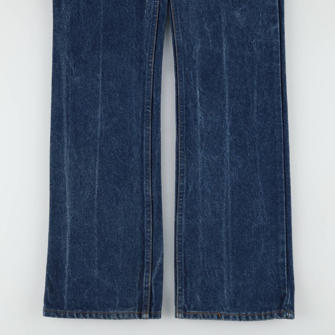 ~90'S Levi's 20517-0217 Orange Tab Bootcut Denim Pants, Made in USA, Men's W30 equivalent, Vintage cotton blue type Vintage Second Hand