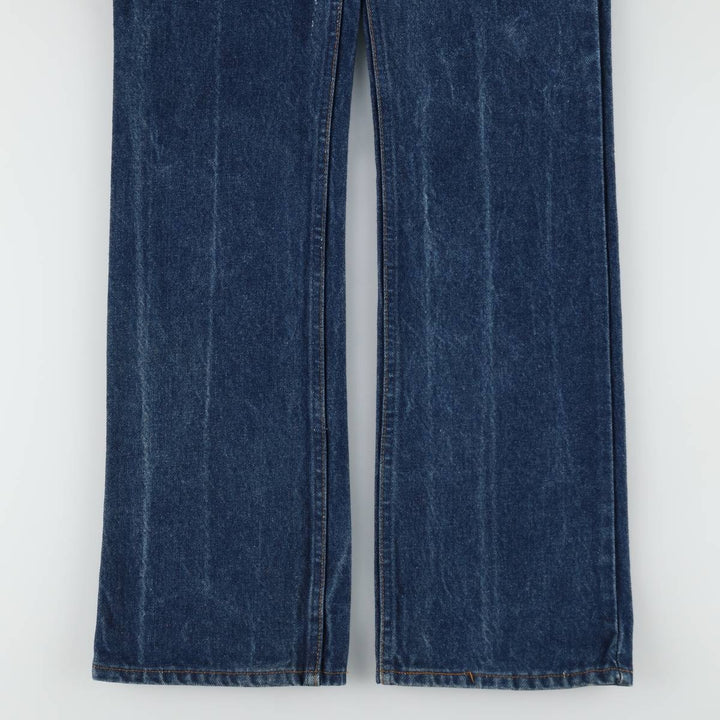 ~90'S Levi's 20517-0217 Orange Tab Bootcut Denim Pants, Made in USA, Men's W30 equivalent, Vintage cotton blue type Vintage Second Hand