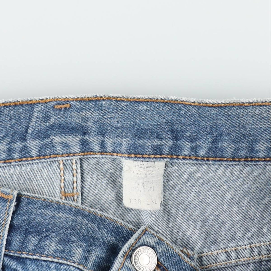 Levi's 517 BOOT CUT bootcut denim pants, made in the USA, men's size W38 (approx.). cotton blue type Vintage Second Hand