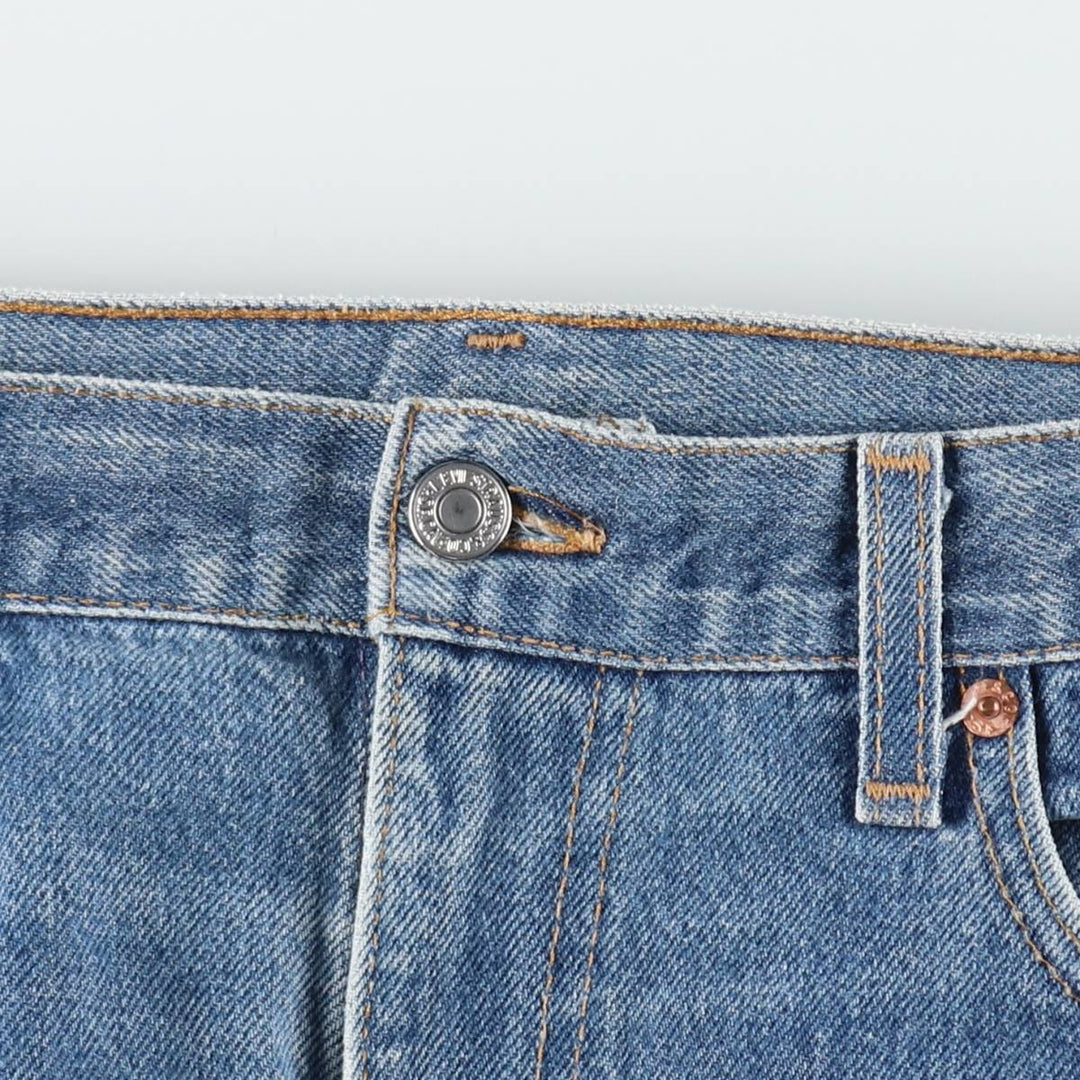 Levi's 517 BOOT CUT bootcut denim pants, made in the USA, men's size W38 (approx.). cotton blue type Vintage Second Hand